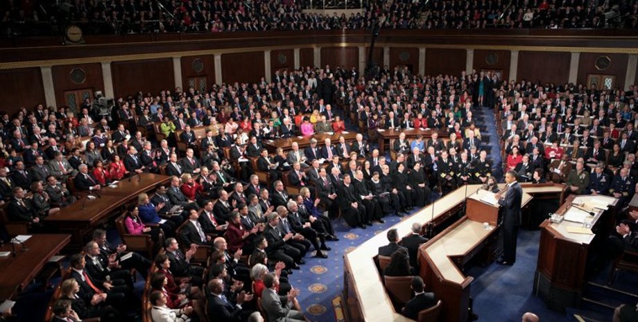 Барак Обама в Сенате США / wikipedia.org