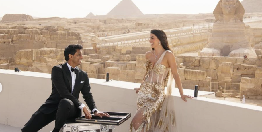 Анкур Джейн та Еріка Гаммонд, весілля в Єгипті, американський мільярдер анкур джейн, весілля багатих людей