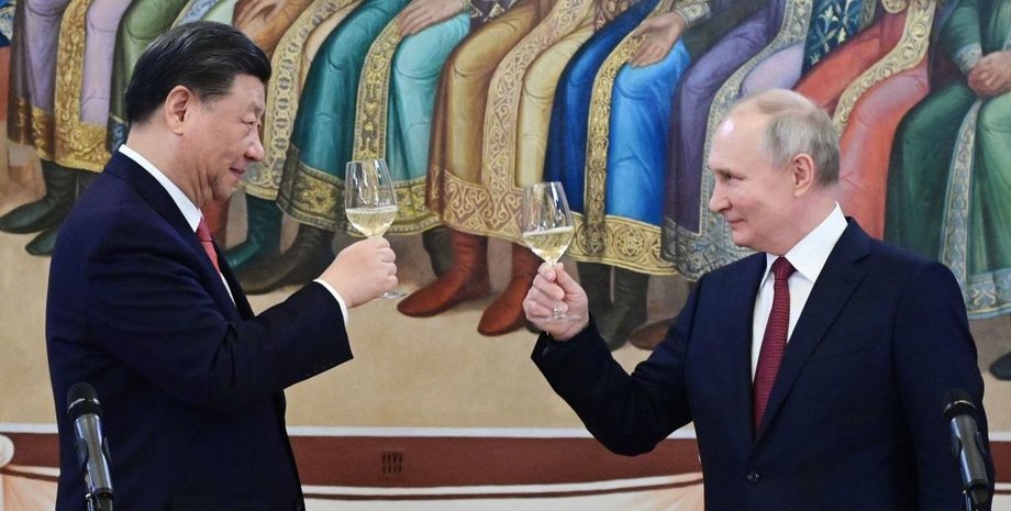 Володимир Путін, Сі Цзіньпін, Росія і Китай, відносини РФ і Китаю, союз РФ і Китаю, візит Сі Цзіньпіня в Росію, візит Путіна до Китаю, візит Сі в Росію, візит Путіна до Китаю, Китай війна в Україні,