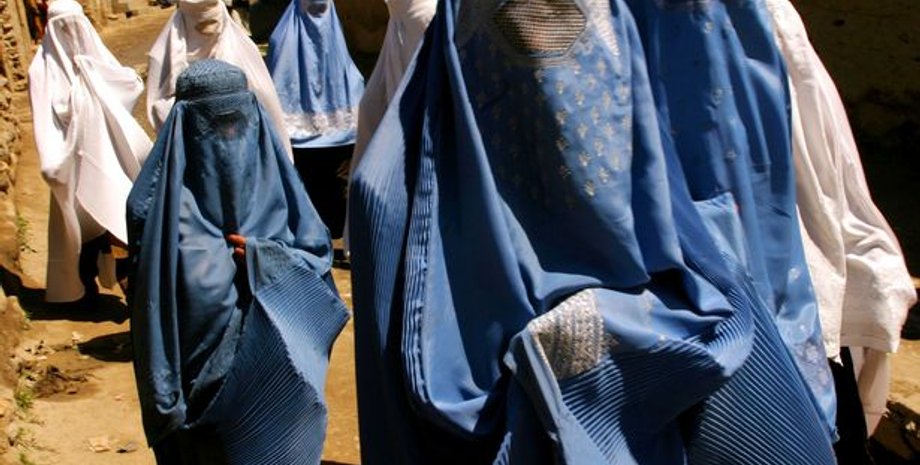 Афганістан, жінки, паранджа, фото