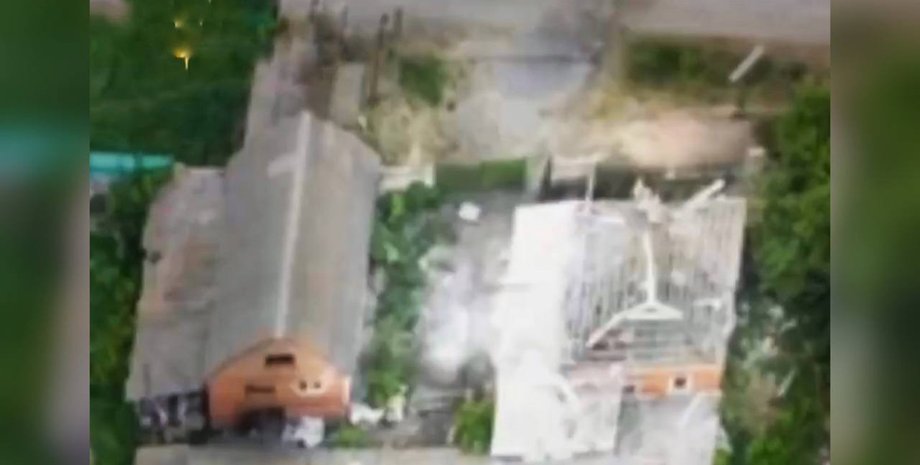 Атака на позиции российских оккупантов