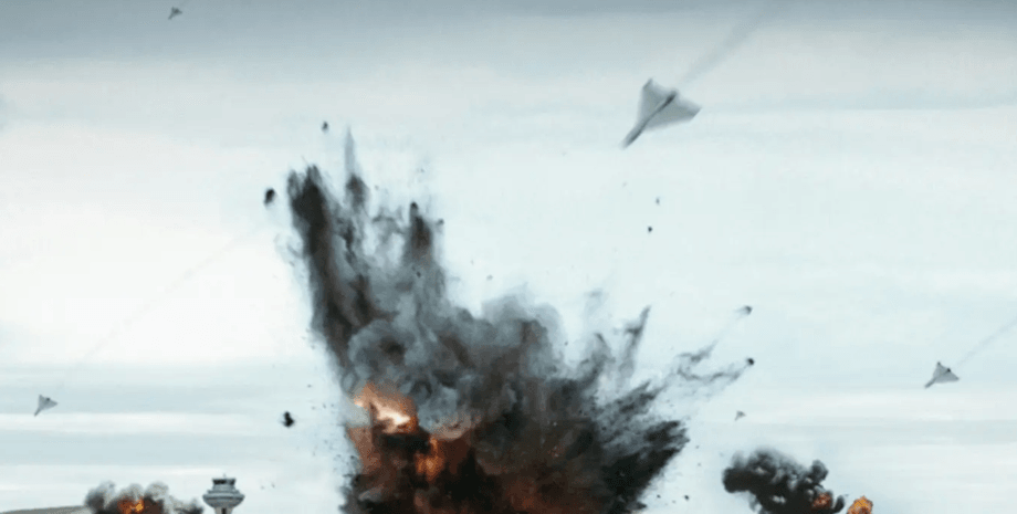 РФ ударила дронами по школе в Шостке Удар дрона