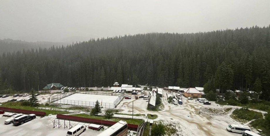 Гора Пол Иван снег