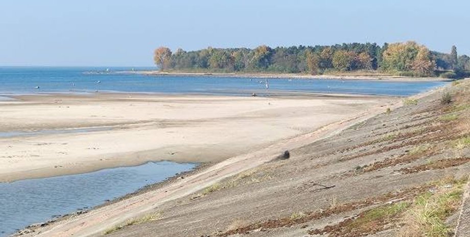 Киевское море, Киевское море обмелело