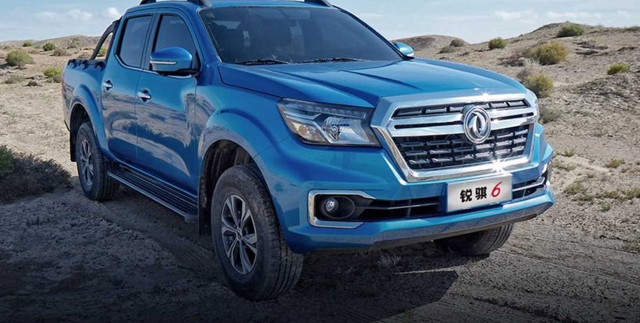Dongfeng Rich 6, Nissan Navara, пікап Dongfeng, новий Dongfeng Rich 6