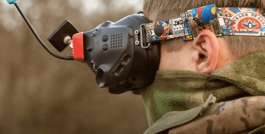 Оператор дрона из ВСУ