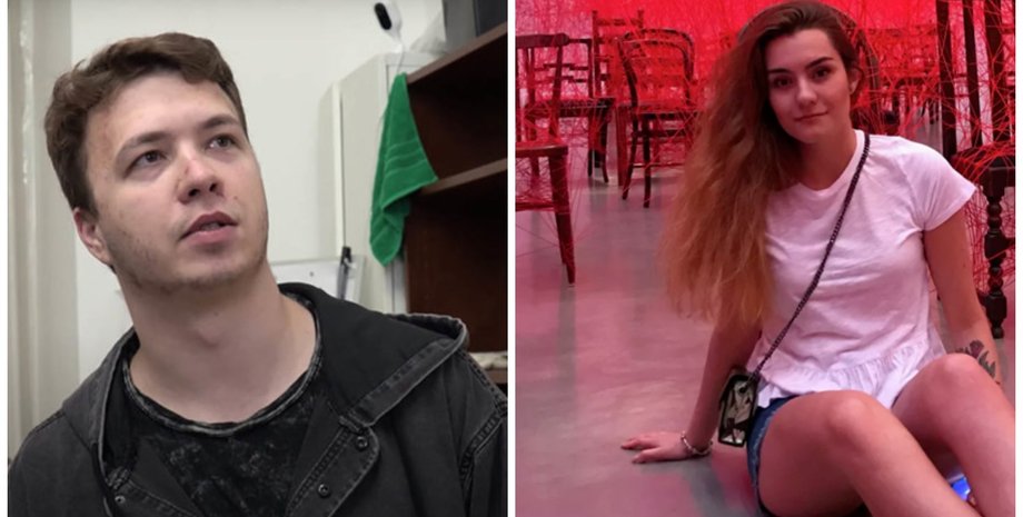 Роман Протасевич, арест Протасевича, София Сапега, задержание Софии Сапеги, София Сапега в СИЗО