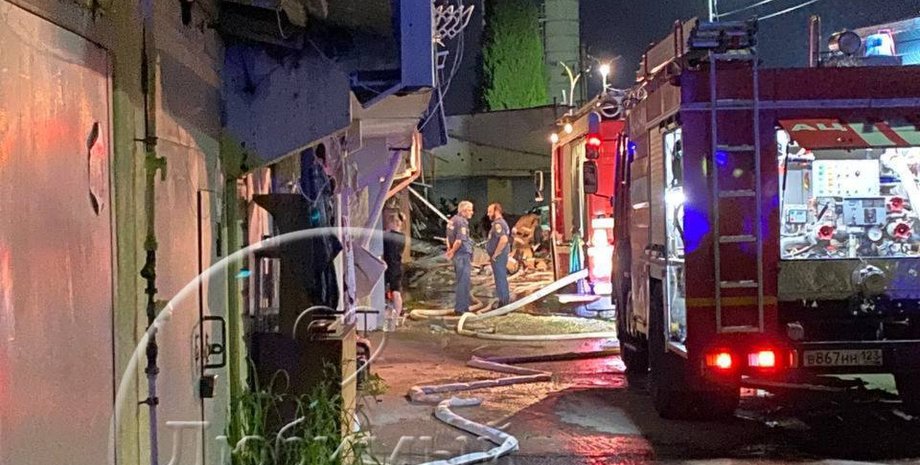 війна в україні, нафтобаза адлер, атака на сочі, вибухи в сочі, сочі сьогодні