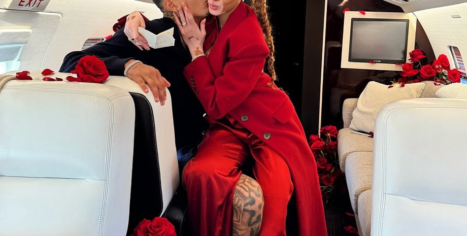 Винни Харлоу и Кайл Кузма, помолвка