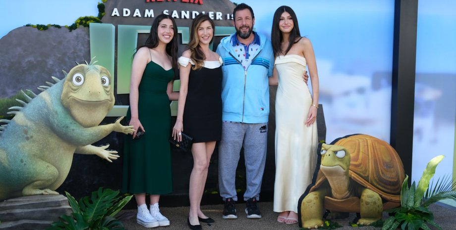 Адам Сендлер діти, мультфільм лео, дружина адама сендлера, доньки адама сендлера, червона доріжка, порада