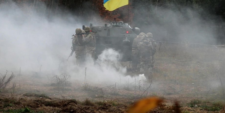 ВСУ, флаг Украины, военнослужащие, контрнаступление, война в Украине