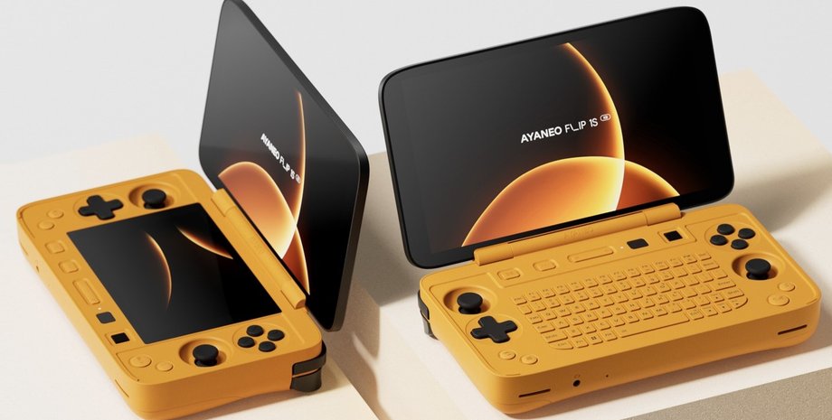 Ігрові консолі Ayaneo Flip 1S KB та Flip 1S DS