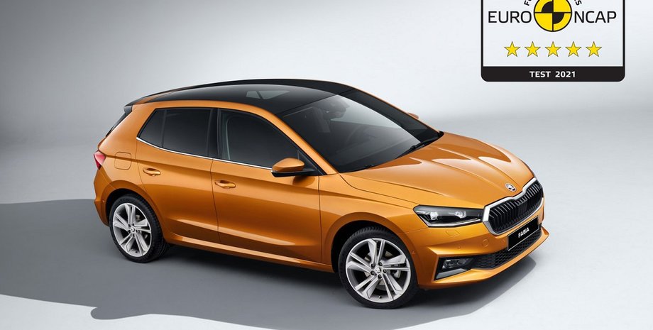 Skoda Fabia 2021, краш-тест Skoda Fabia, новая Skoda Fabia, Skoda Fabia, краш-тесты EuroNCAP
