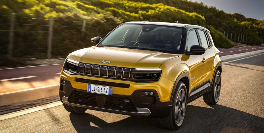 Jeep Avenger 2024, Jeep Avenger, новий Jeep Avenger, кросовер Jeep, електромобіль Jeep