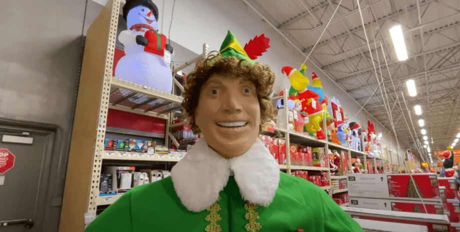 робот, кукла, рождество, эльф, Бадди