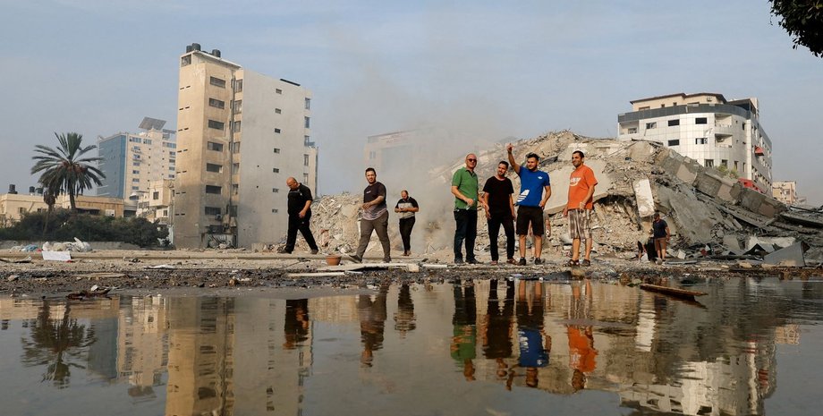 Обстрел Газы