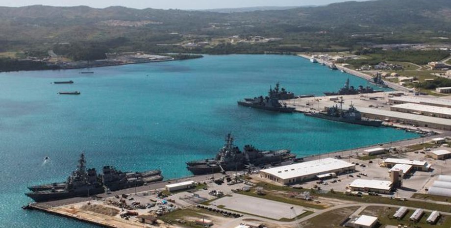 Военная база США на острове Гуам