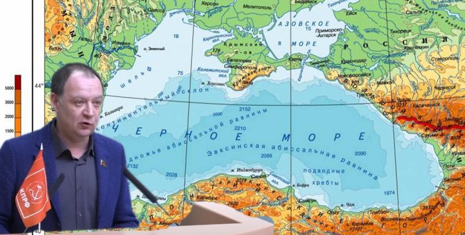 чорне море, топонімія, перейменування, в рф пропонують перейменувати чорне море, денис буланов