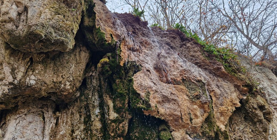 Девичьи слезы, водопад Девичьи слезы, обвал скалы