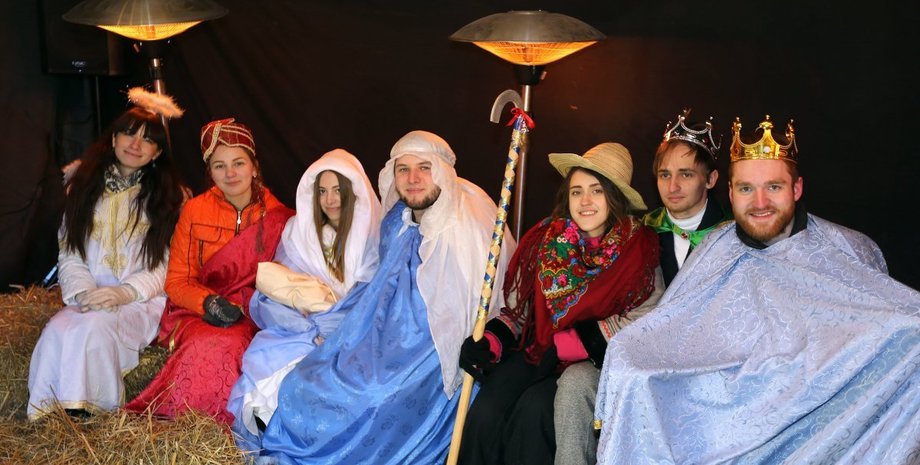 Рождественская шопка во Львове / Фото: УНИАН