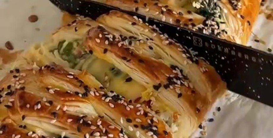 пирог с помидорами, пирог с зеленью, быстрый пирог