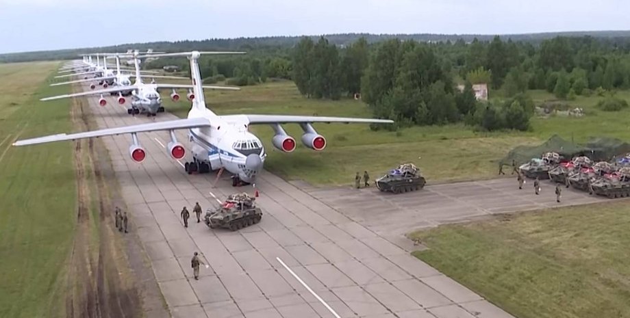 россия, самолеты, учения