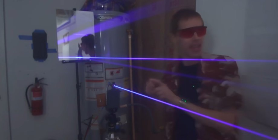 швидкість світла, лазер, відео на швидкості світла, камера