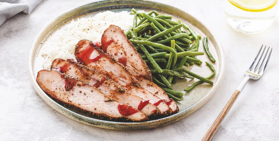 Пастрами из филе индейки, индюшатина рецепт, диетическое блюдо, филе индейки