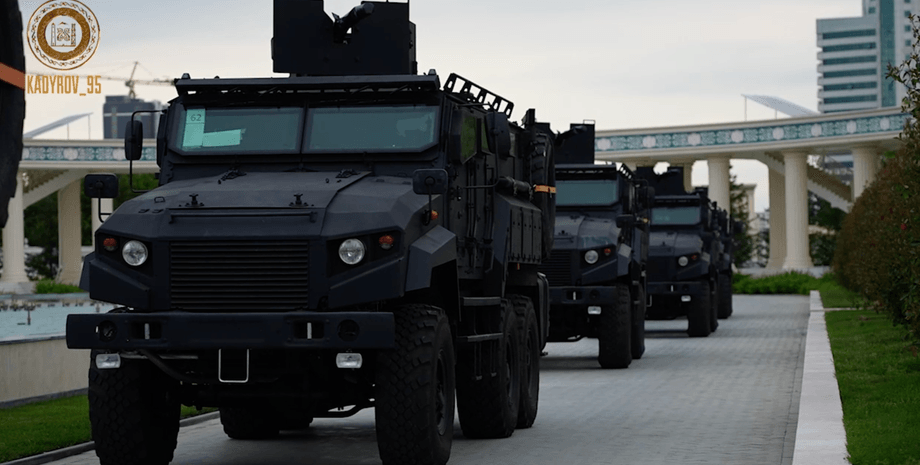 китайские броневики кадыровцев