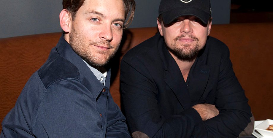 Леонардо Ди Каприо и Тоби Магуайр, Леонардо Ди Каприо роман, Леонардо Ди Каприо девушка, Леонардо Ди Каприо фото