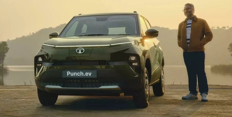 Tata Punch, Tata Punch EV, электромобиль Tata, кроссовер Tata