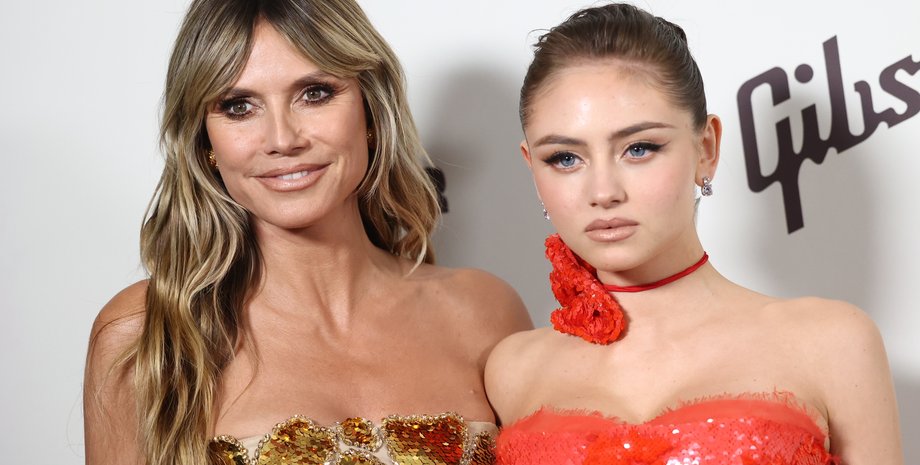 Хайди Клум с дочерью