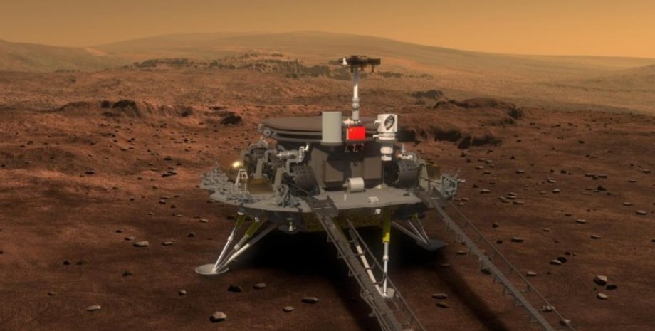 марсоход, Марс, Китай, Чжуронг