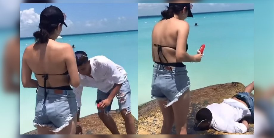 Пропозиція руки і серця, впав у море, пропозиції, знак згори, невдала пропозиція, море, впустив з каменю, впустив каблучку,