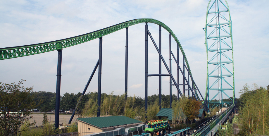 Kingda Ka американские горки Kingda Ka американские горки