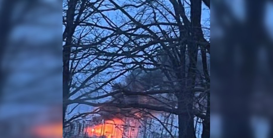 Пожар, Волоконовка, Белгородская область, инфраструктура, РФ, подстанция, фото