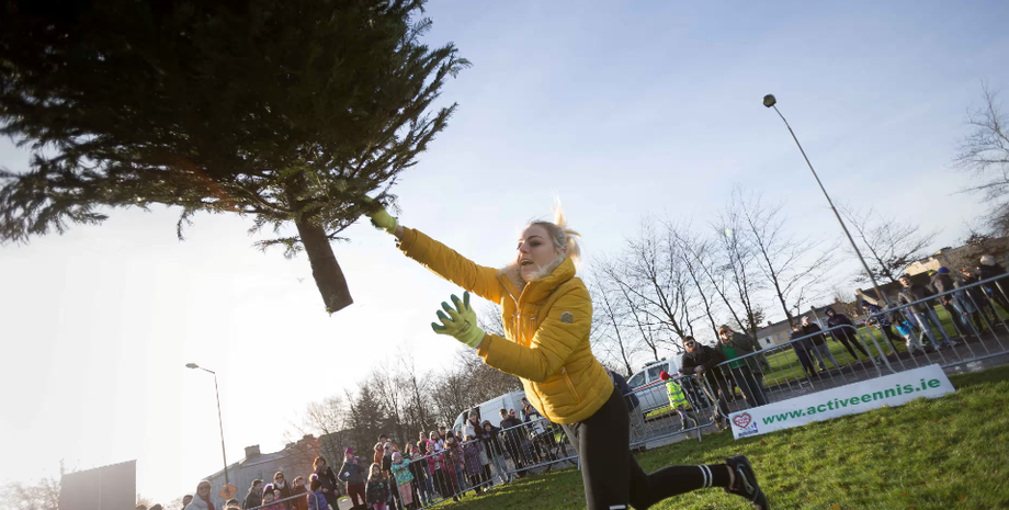 Суд зі страховою компанією, брехня в суді, конкурс метання ялинок, курйози, Ірландія, приколи, судові засідання