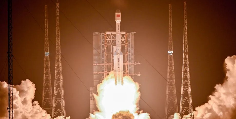 Китайская ракета сегодня упадет на Европу Китай ракета космос Европа 30 января