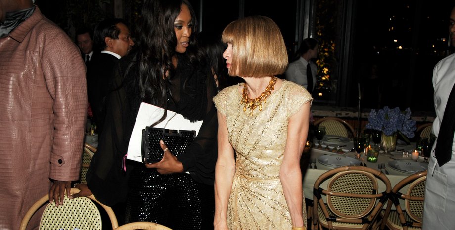 Наоми Кэмпбелл Анна Винтур