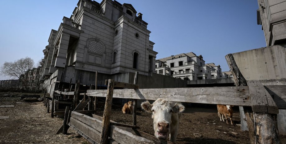 корова, китай, особняк, вілла