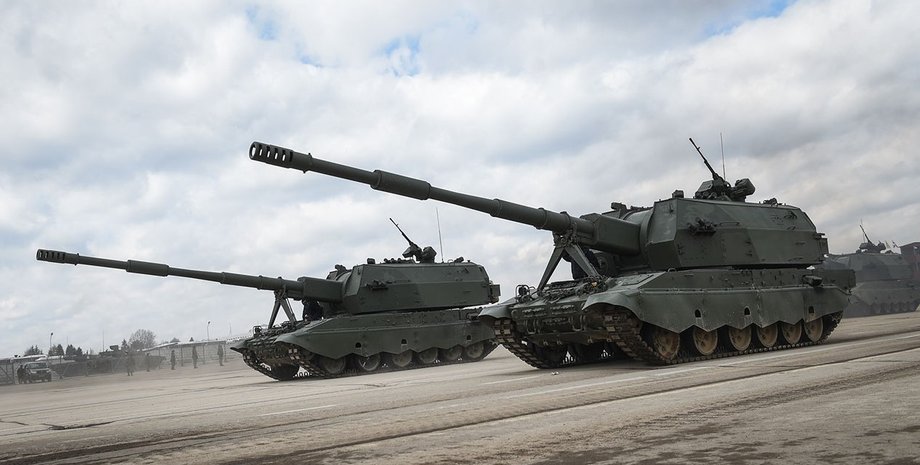 САУ "Коалиция-СВ", артустановка, артиллерийская система, вооружение, российская агрессия