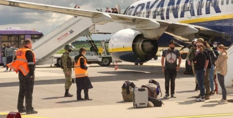 Задержание Протасевича