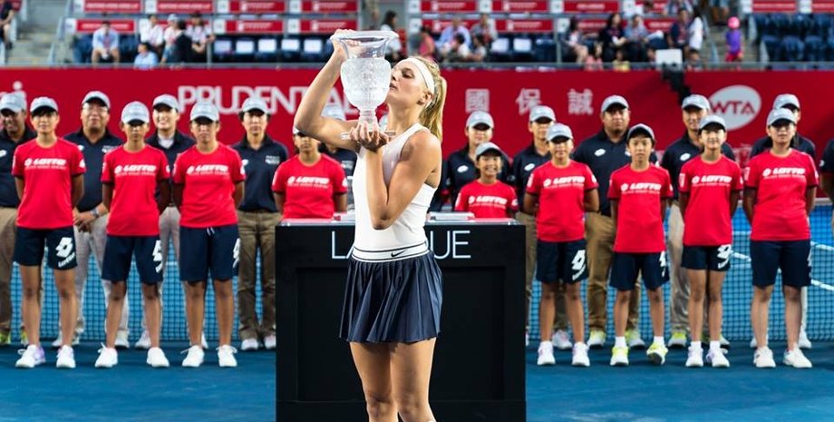 Даяна Ястремская/Фото: facebook.com/hktennisopen