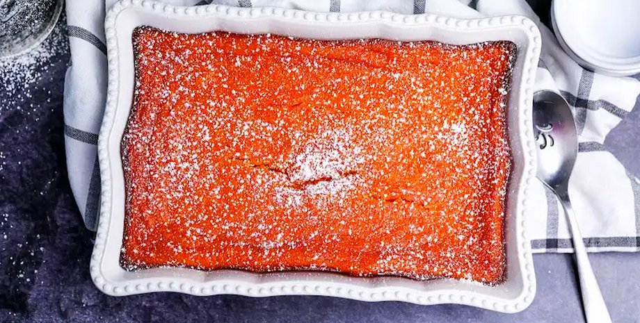 морковное суфле, морковная запеканка, рецепт