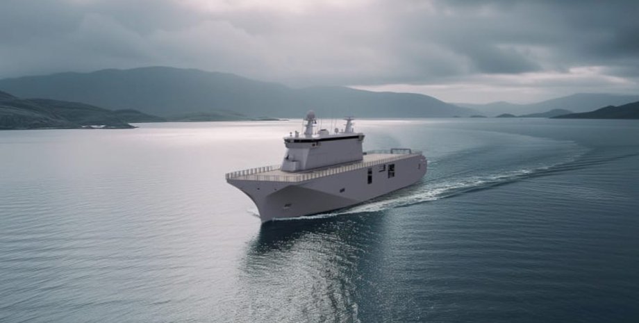 Авианосец дронов MPSS Румыния Португалия Нидерланды Damen Авианосец дронов, дроны, беспилотники, БПЛА Румыния, Португалия, Нидерланды