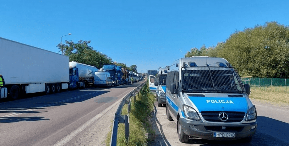 польские перевозчики, страйк, демарш, блокада границы, украинская граница
