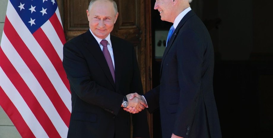 Путин и Байден в Женеве