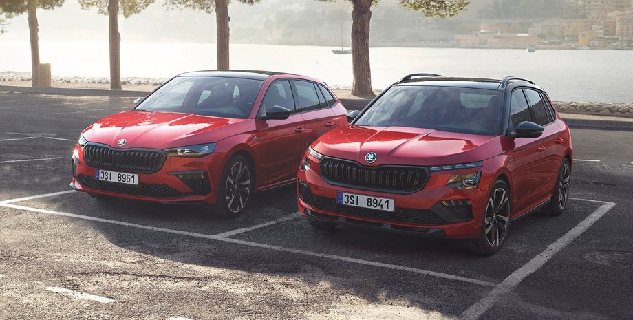 Skoda, Skoda Scala, Skoda Kamiq, Хэтчбек, Кроссовер, Авто, Автомобили, Фото, Новинки, Новые авто