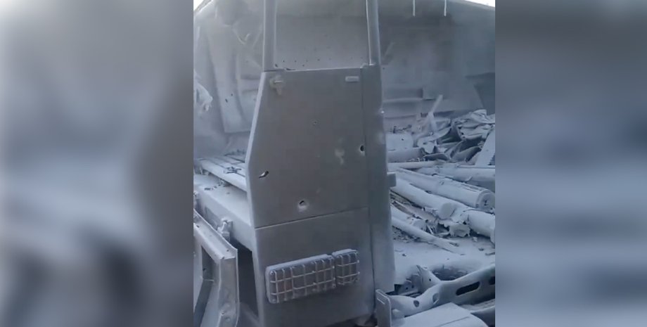 обстріл броньовика новатор