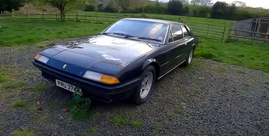 Ferrari 400, купе Ferrari, брошенные авто